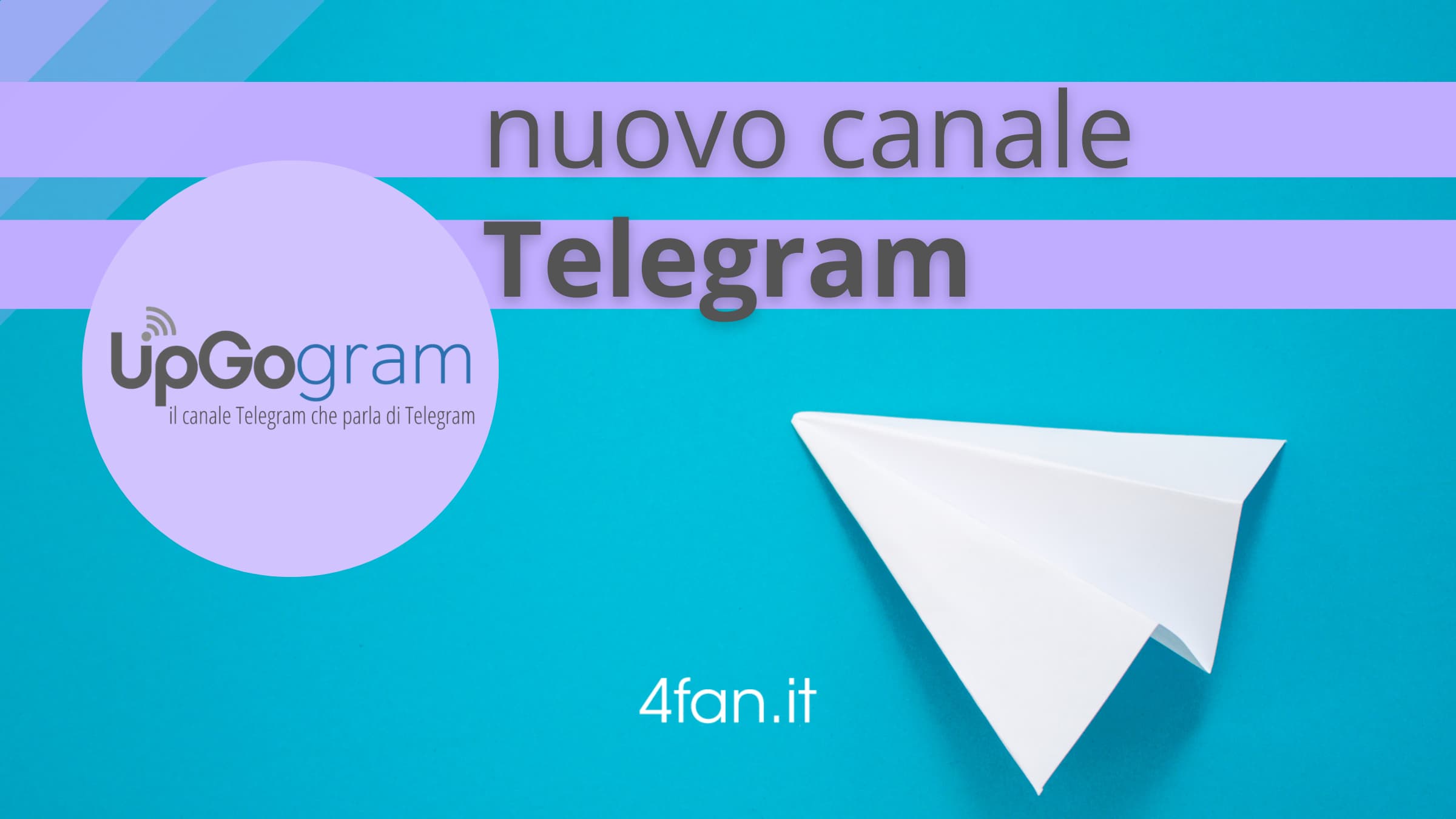 New Telegram Channel.  UpGogram is born